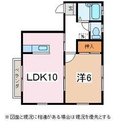 JOY北原の物件間取画像